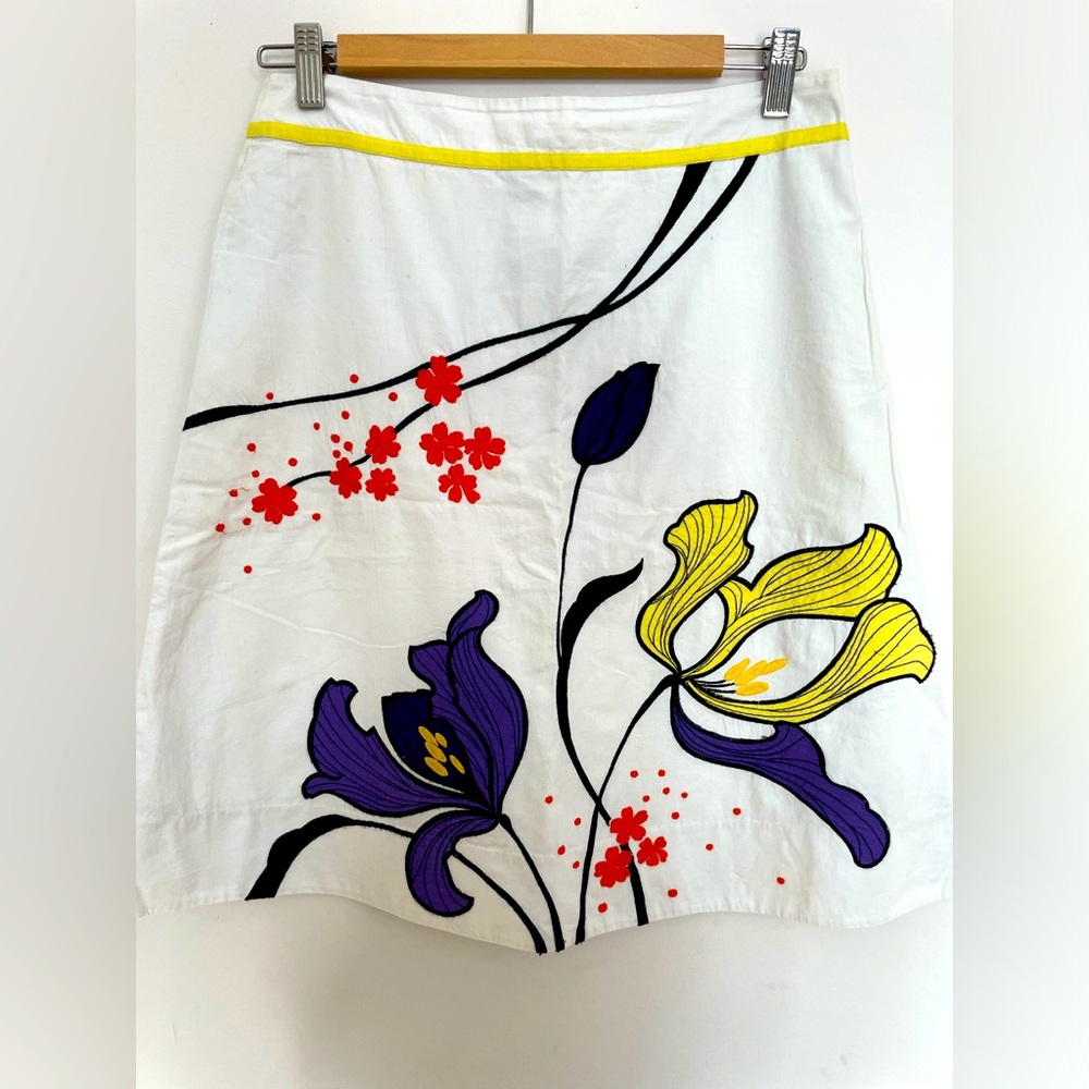 Anthropologie (Lithe) a-line skirt with built-in slip.